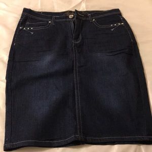 jeans skirt